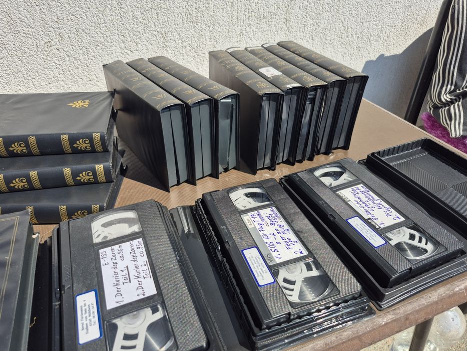 Vând  Lot 35 casete video originale Scotch de la 180-240 minute colectie de filme diferite