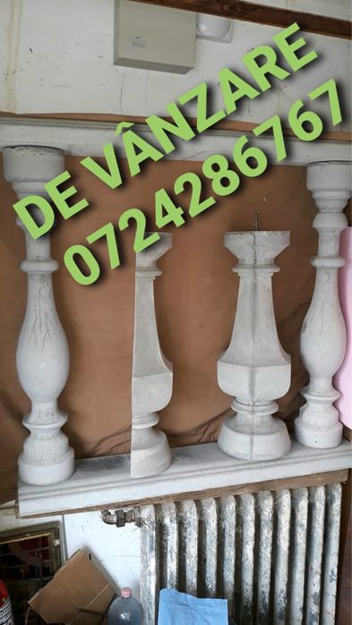 Vand balustri beton 2 modele
