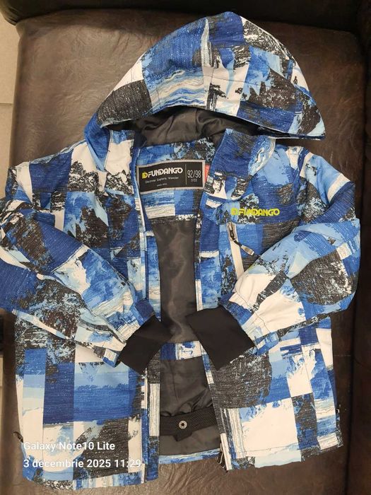 Haina / Geaca Ski Fundango Copil 5ani (92/98), impermeabil5000, ca nou