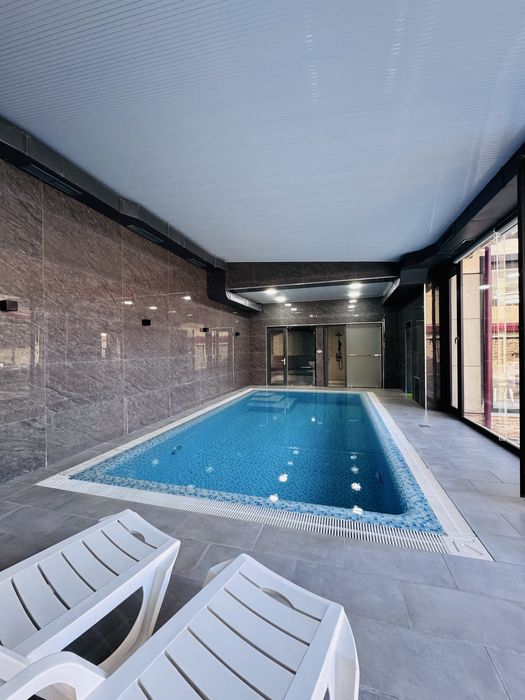 Мини хай-тек с видом на горы с всеми удобствами