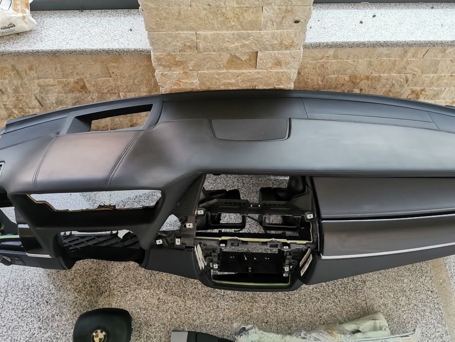 Plansa bord piele M head up display bmw x5 x6 e70 e71 2010