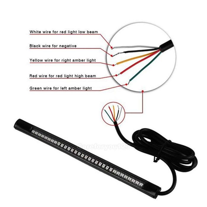 Stop + Semnalizatoare LED Moto universal