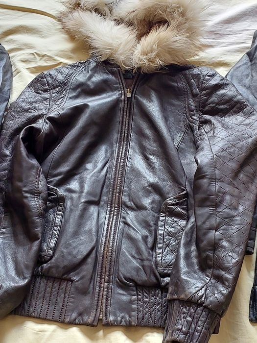 Кожаные куртки 44-46