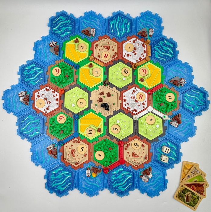 Catan printat 3D