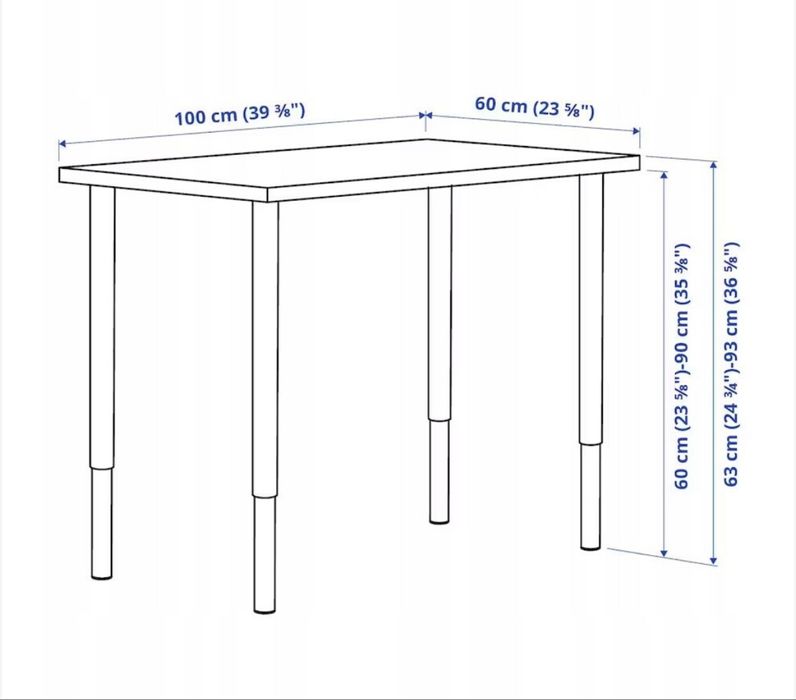 Разпродажба на маси от Икеа в много добро състояние