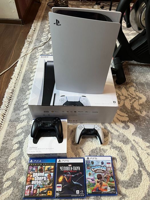 ps5 2джойстик плейстейшн игры приставки