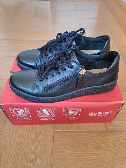 Sneakers damă, piele