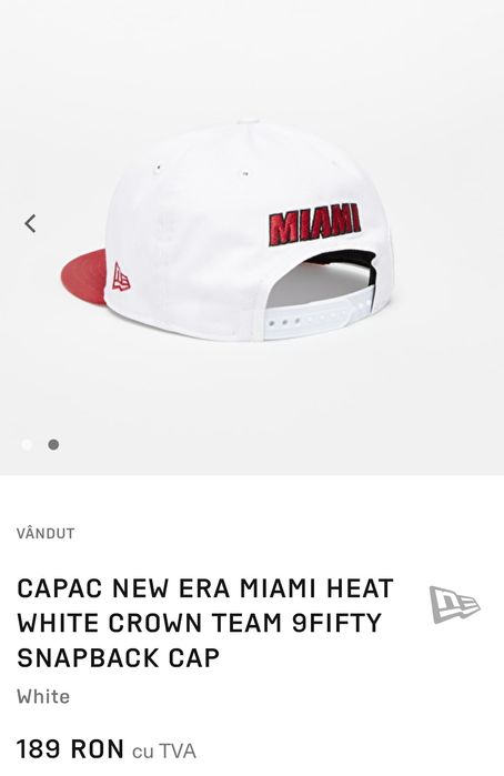 Sapca New Era Miami Heat 9FIFTY New York Yankees