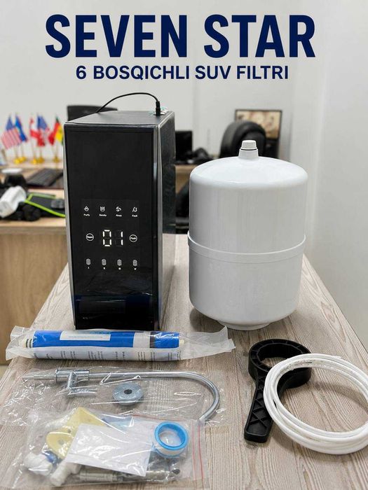 АКЦИЯ! Seven Star сув фильтри | Фильтр для дома 6 bosqich | Для дома