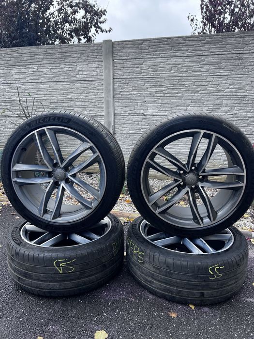 Roti Audi - jante originale 20” cauciucuri Michelin Pilot sport 4