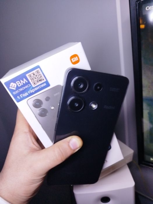 Redmi note 13 8/256 IDEAL коробка документ родной комплект