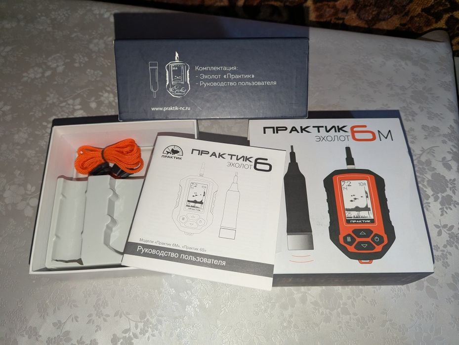 Эхолот ПРАКТИК 6М новый