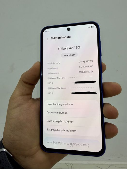 Samsung galaxy A27 5G 6/128