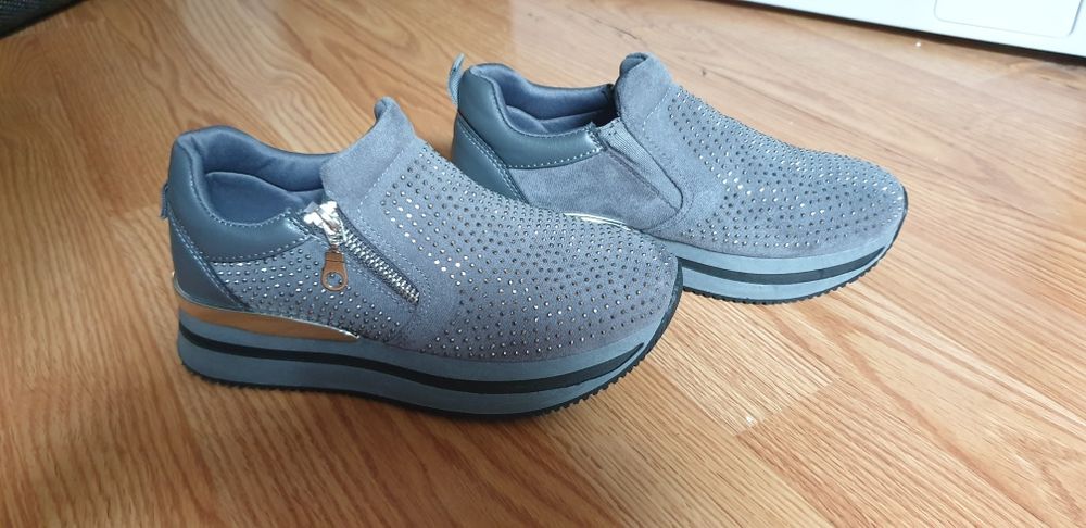 pantofi casual, noi, mărimea 36