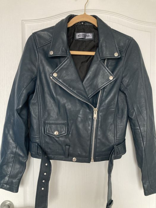 Дамско яке естествена кожа