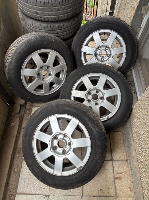 VW Passat B4 алуминиеви джанти 15" с гуми 195/65 R15 – комплект 4 бр.