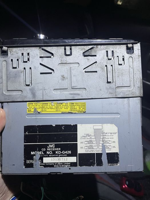 Магнитола jvc kd-g426