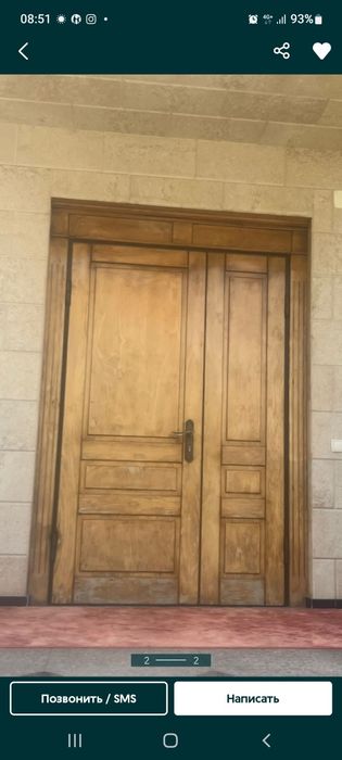 Дверь входная в хорошем состоянии железная  замки!