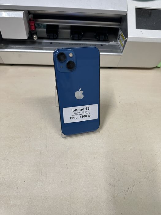 Iphone 13 / 128 gb / 100% baterie / folie sticla cadou