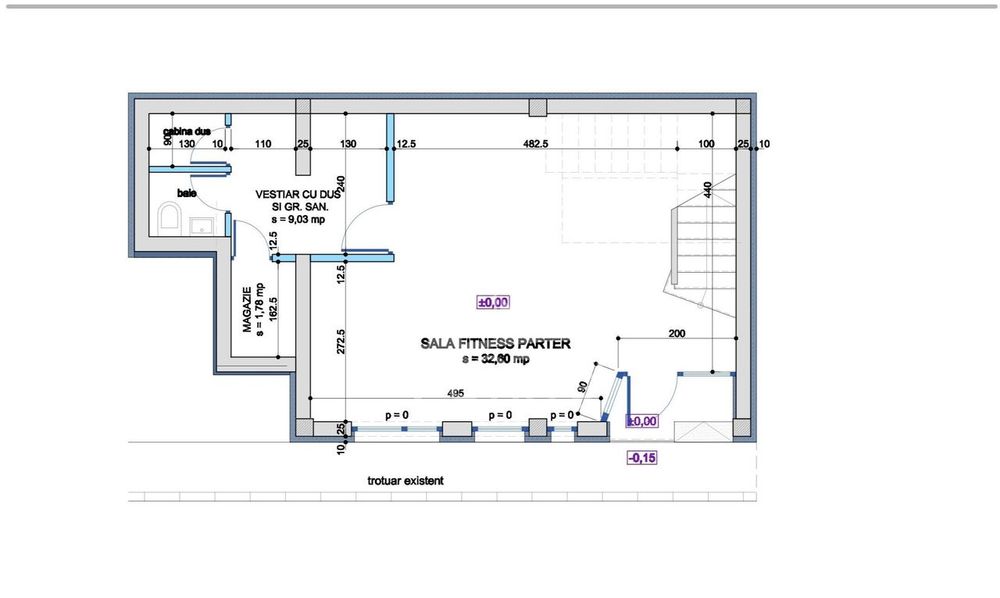 Spatiu comercial, cladire P+2, investitie la cheie in Deva, Hunedoara