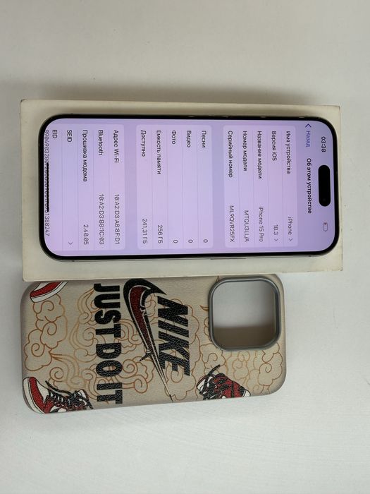 Iphone 15 pro 256
