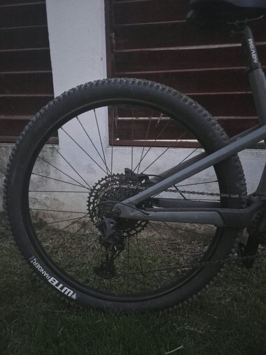 Bicicletă electrică full suspension focus