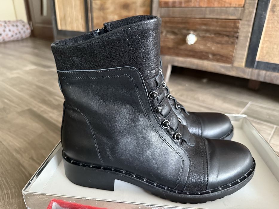 Боти естествена кожа