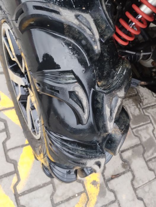 Jante can am  outlander, cauciucuri r14, 28x11x14,28x9x14