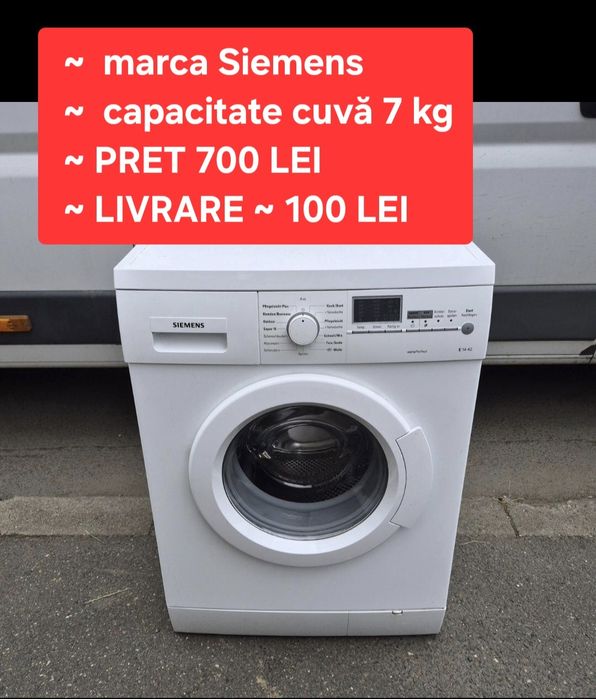 Masini de spalat rufe Bosch / Siemens,  import Germania.  W 10050 P