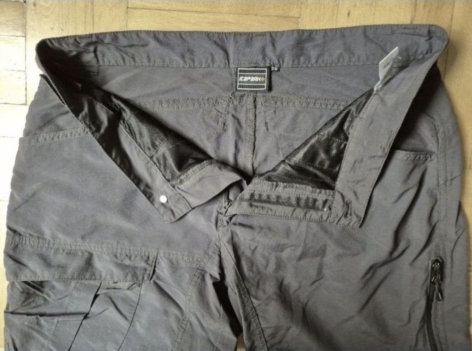 Pantaloni scurti 3/4, Icepeak (Gri) - Quick Dry, Bărbați - W33