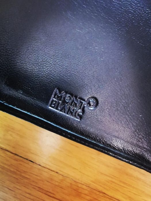 Антикватен Тефтер Органайзер Montblanc ноутбук Монтбланк