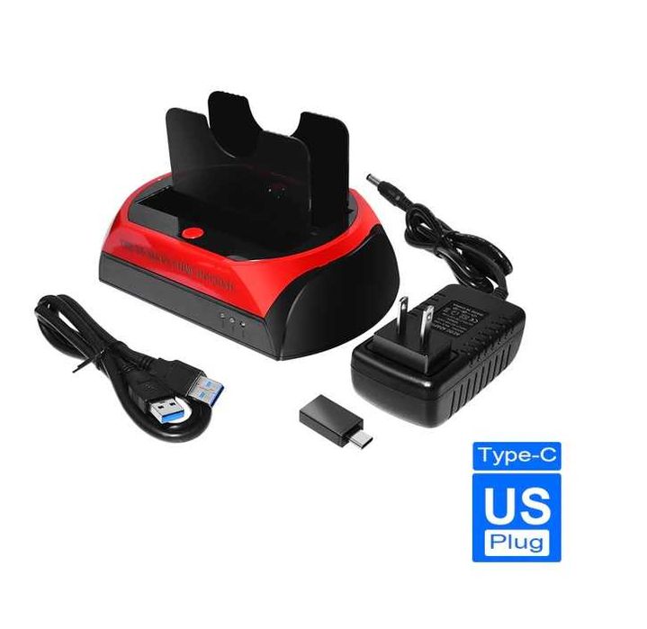 Док-станция USB 3.0 для жестких дисков 2,5“/3,5” SATA/IDE/USB