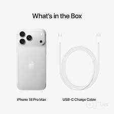 iPhone 18 Pro Max 256GB Silver, Model A3717