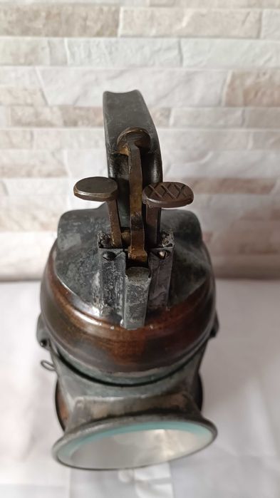 Стар немски ЖП фенер - 1940 година - WWII