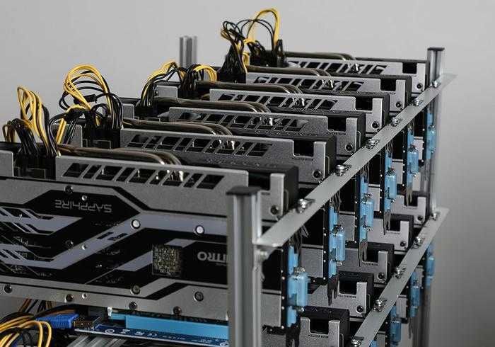 Mining Rig RX 570 4GB Sapphire Nitro+ – 18 GPUs Готови за работа