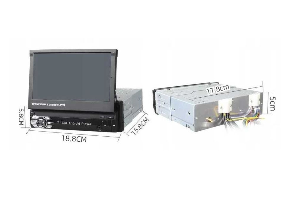 Мултимедия/Навигация-Android, 1 DIN/7 inch/GPS/Touch Screen с Камера.