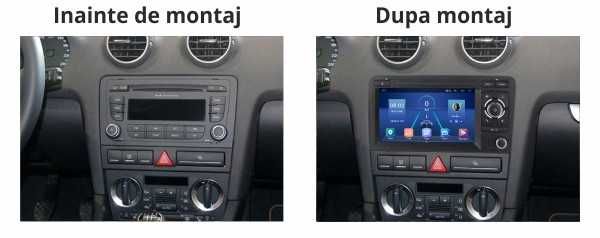 Navigatie dedicata cu Android Audi A3 (8P1) 2003 - 2013 GPS Radio