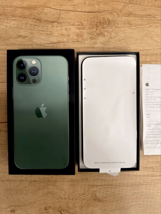 iPhone 13 Pro Max (Baterie 100%) Alpine Green 128 Gb