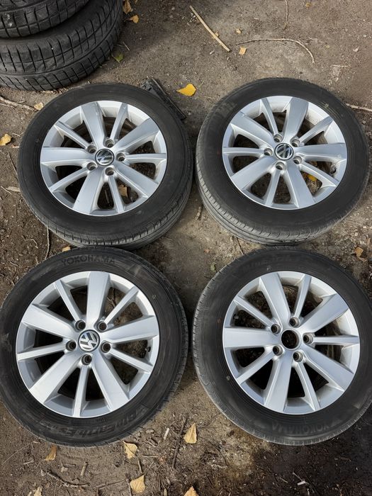 Оригинални джанти за VW Golf 16" 5х112 Sedona с Летни Гуми Yokohama 205/55/16