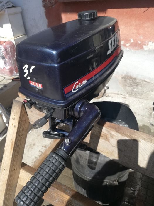 Извънбордов двигател, Селва 3.5 коня, мотора работи добре 2004 година