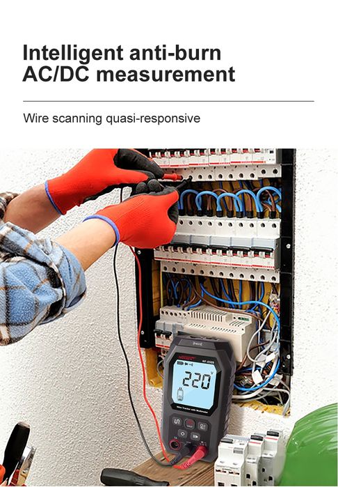 Многофункциональный тестер Noyafa NF-8509, tester ethernet lan 220v