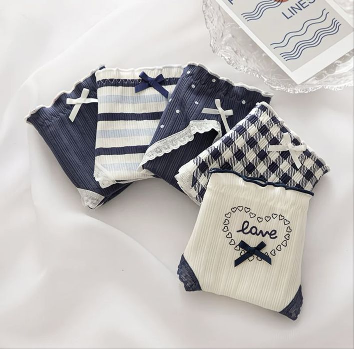 Женские хлопковые трусики - мягкие и удобные. Ayollar ichun paxtali ic