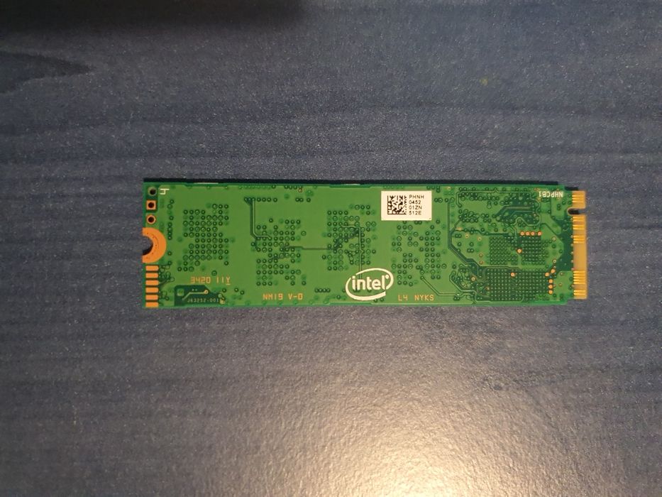 Ssd M2 nvme  Intel 512gb