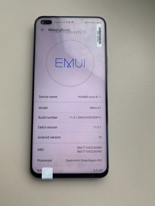 Huawei Nova8i 128Gb 6Gb Ram