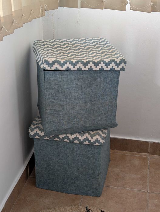 Tabureti cu Depozitare 38x38x37