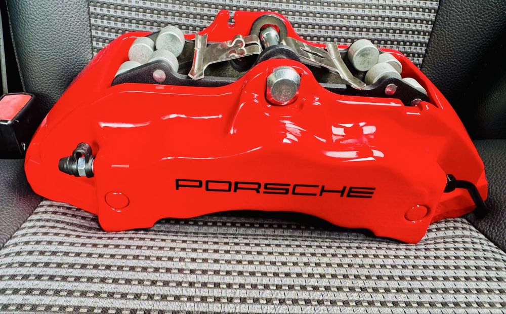 Спирачни апарати Brembo 17Z (6 бутални) от Porsche Cayenne