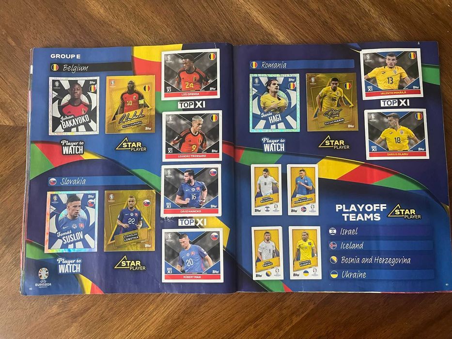 Album Topps euro 2024 Complet