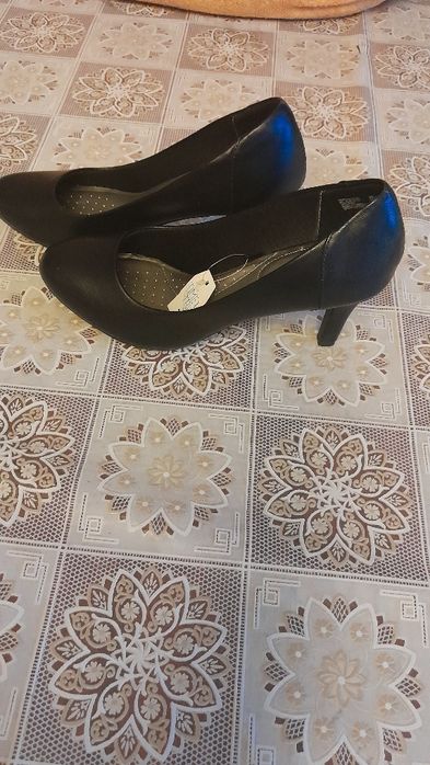 Туфли женские черные
