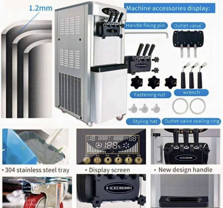 Професионални италиански машини за крем сладолед.НАЛИЧНИ!Възможност за