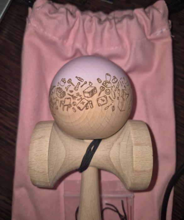 Kendama Miguel Kitchen complete set-up beech